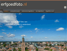 Tablet Screenshot of erfgoedfoto.nl